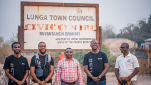 zamtel and VeryPay team in Lunga